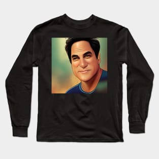 Mark Cuban | Comics Style Long Sleeve T-Shirt